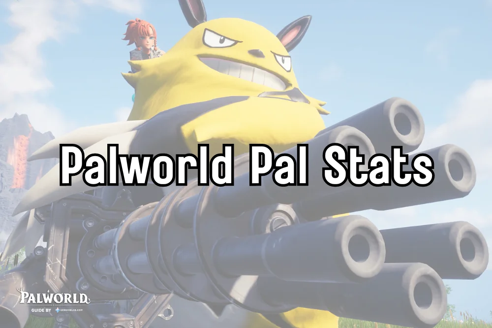 Palworld Pal Stats